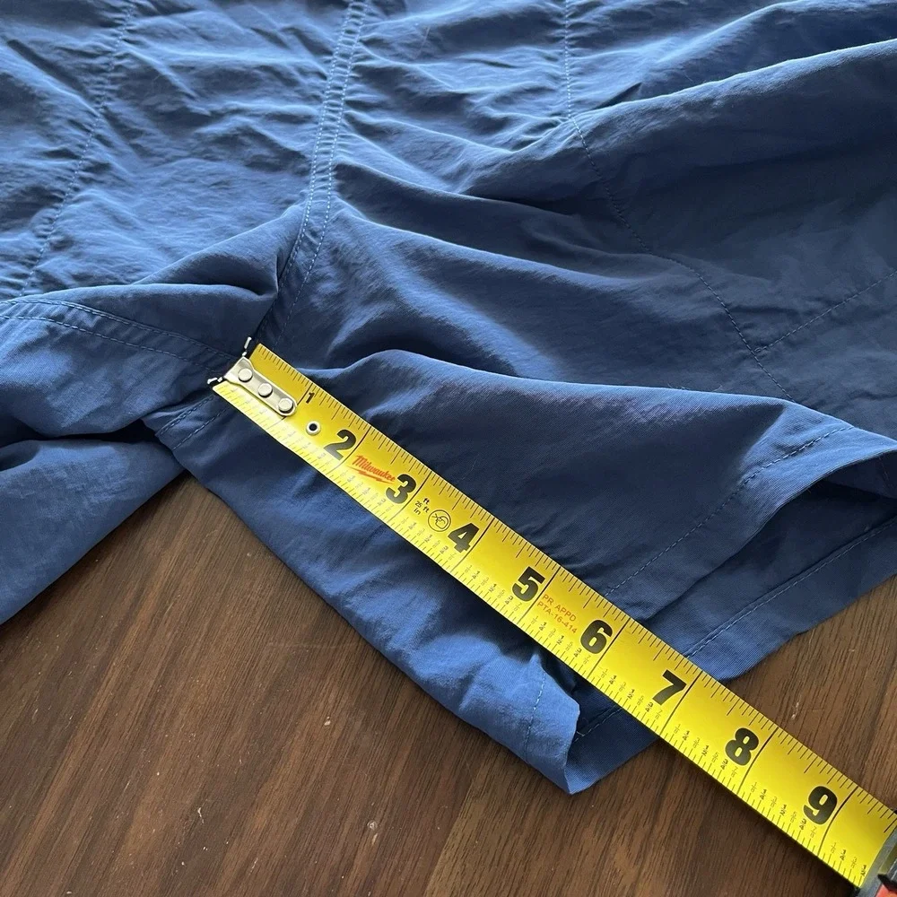 Patagonia Baggies Shorts Men 2XL Glass Blue 58033 Nylon Mesh Line Athletic
